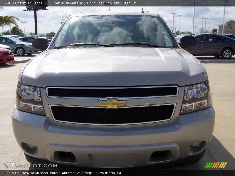 Silver Birch Metallic / Light Titanium/Dark Titanium 2008 Chevrolet Tahoe LS