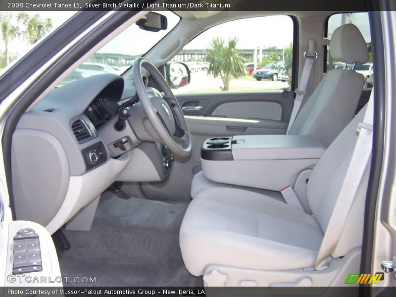 Silver Birch Metallic / Light Titanium/Dark Titanium 2008 Chevrolet Tahoe LS