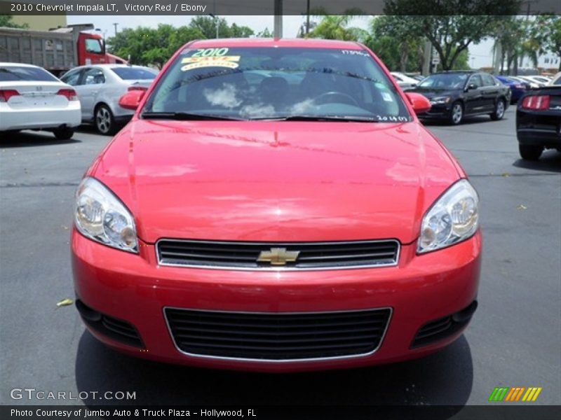 Victory Red / Ebony 2010 Chevrolet Impala LT
