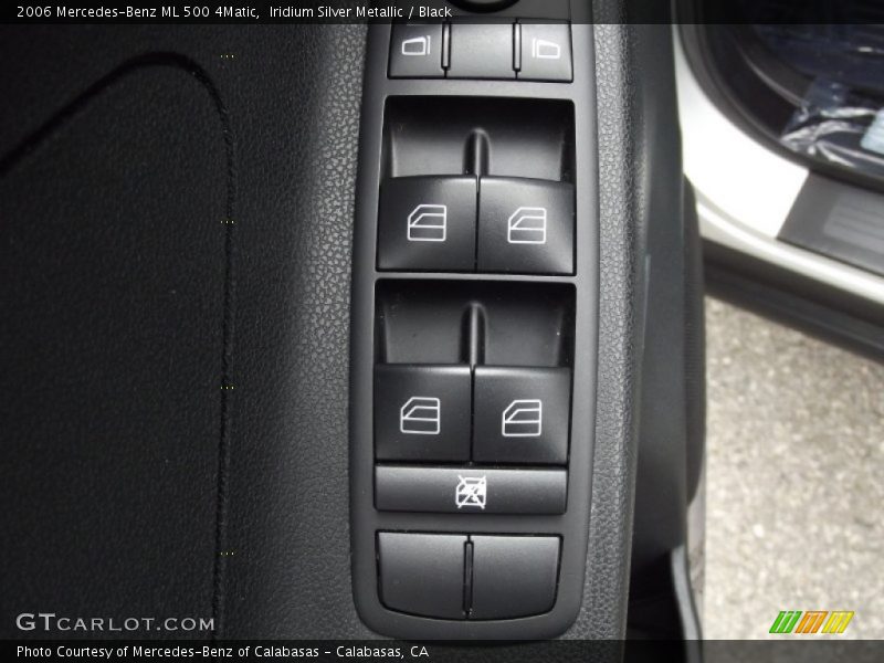 Controls of 2006 ML 500 4Matic