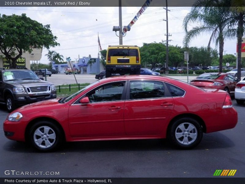 Victory Red / Ebony 2010 Chevrolet Impala LT