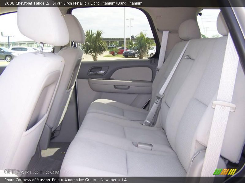 Silver Birch Metallic / Light Titanium/Dark Titanium 2008 Chevrolet Tahoe LS