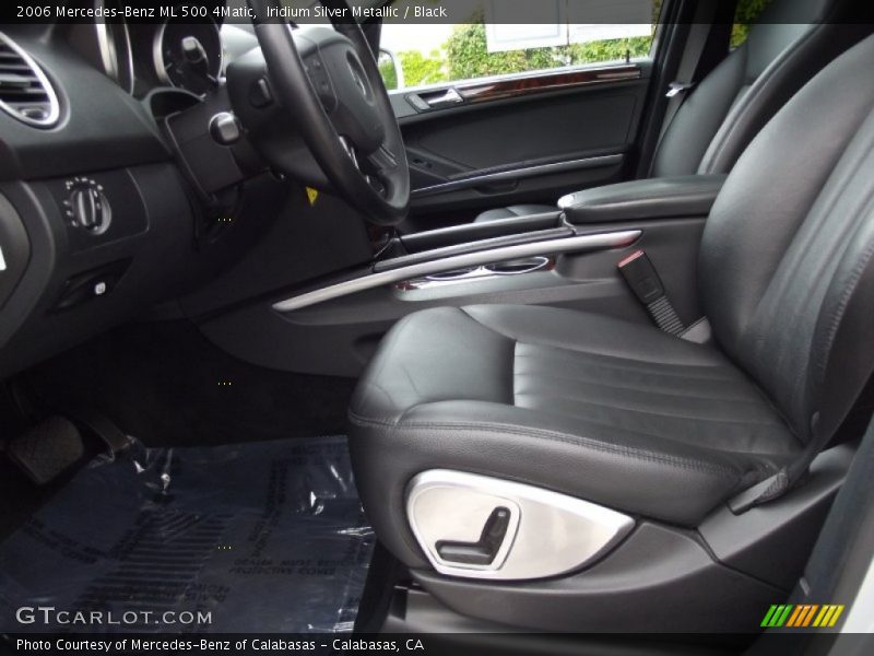 Front Seat of 2006 ML 500 4Matic