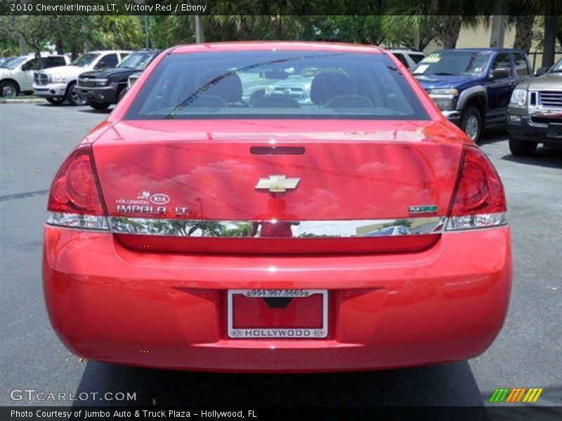 Victory Red / Ebony 2010 Chevrolet Impala LT