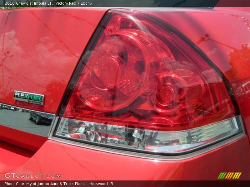 Victory Red / Ebony 2010 Chevrolet Impala LT