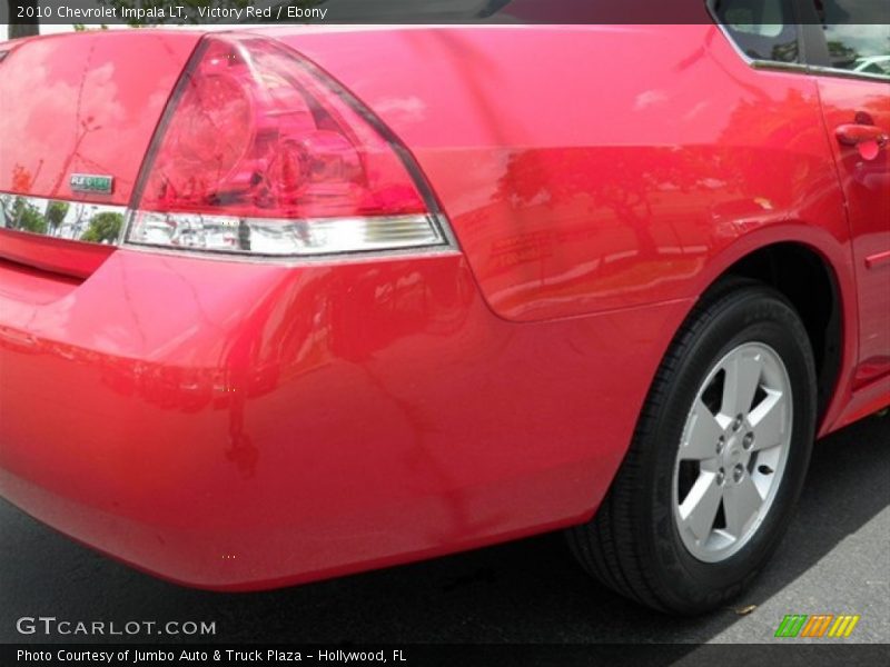 Victory Red / Ebony 2010 Chevrolet Impala LT