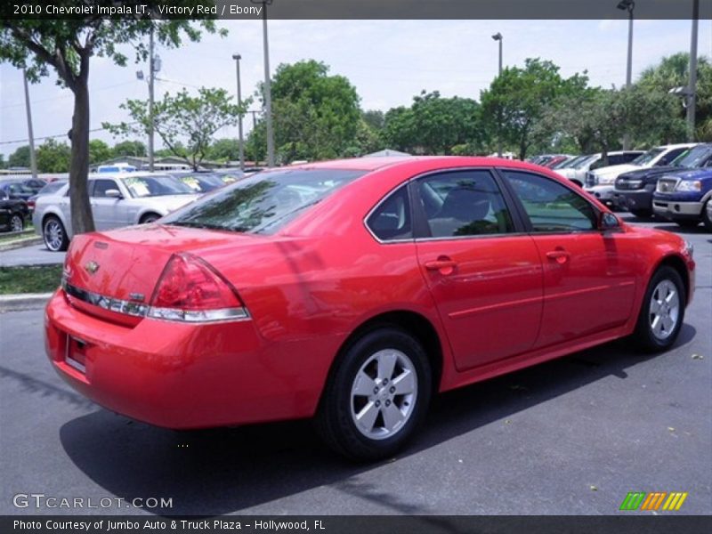 Victory Red / Ebony 2010 Chevrolet Impala LT