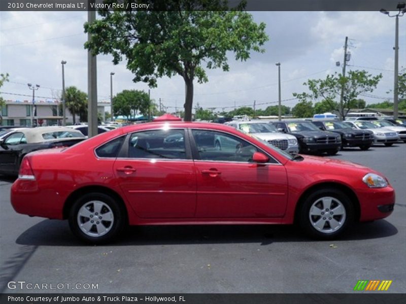 Victory Red / Ebony 2010 Chevrolet Impala LT