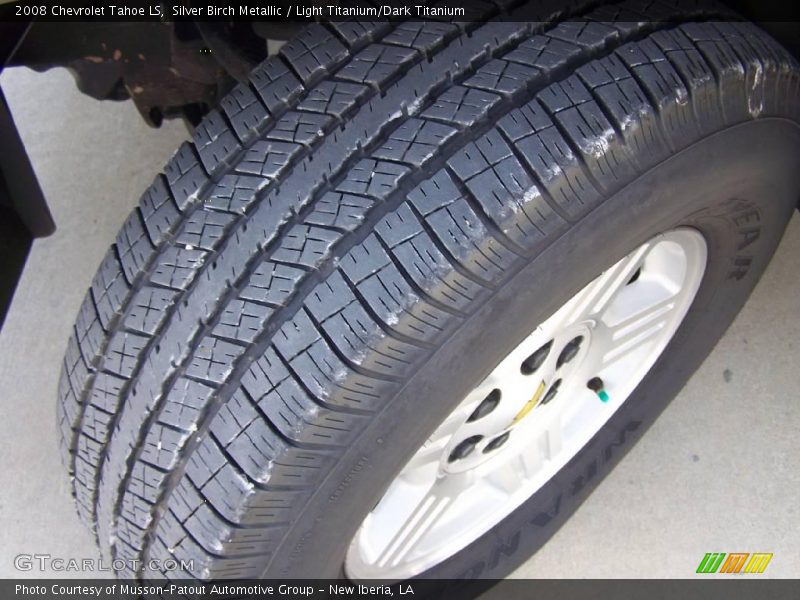 Silver Birch Metallic / Light Titanium/Dark Titanium 2008 Chevrolet Tahoe LS