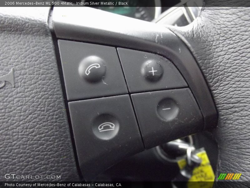 Controls of 2006 ML 500 4Matic