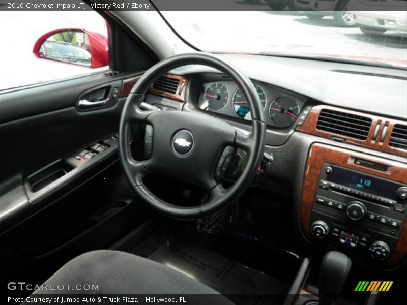 Victory Red / Ebony 2010 Chevrolet Impala LT
