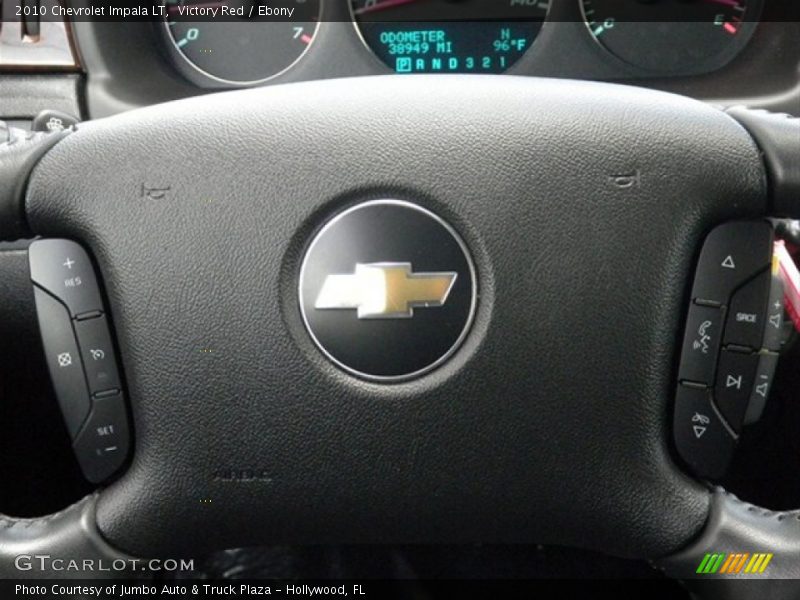 Victory Red / Ebony 2010 Chevrolet Impala LT