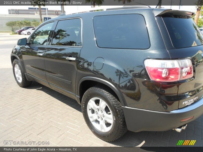Carbon Black Metallic / Ebony 2011 GMC Acadia SL