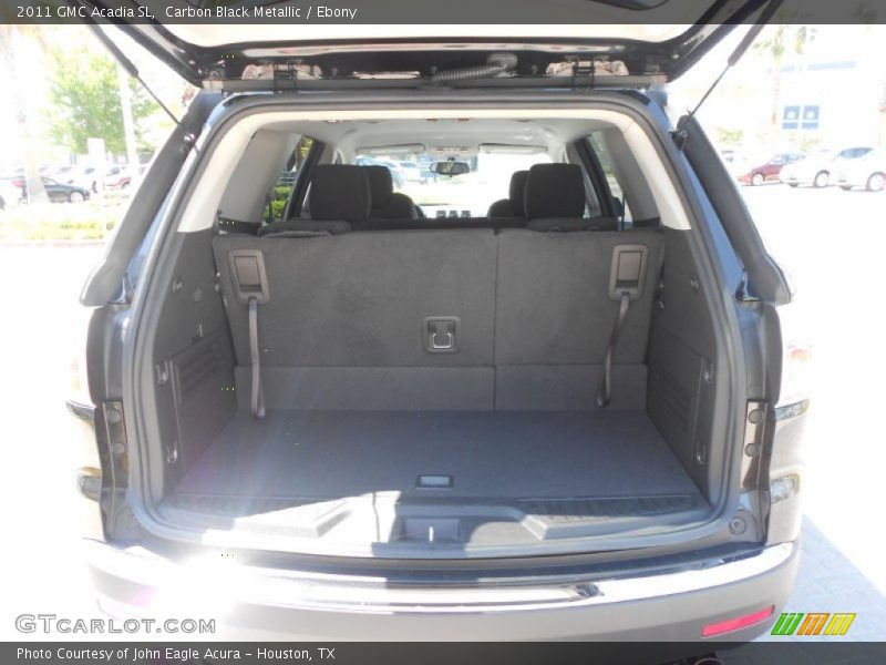 Carbon Black Metallic / Ebony 2011 GMC Acadia SL