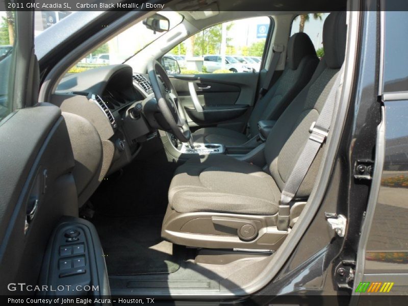Carbon Black Metallic / Ebony 2011 GMC Acadia SL