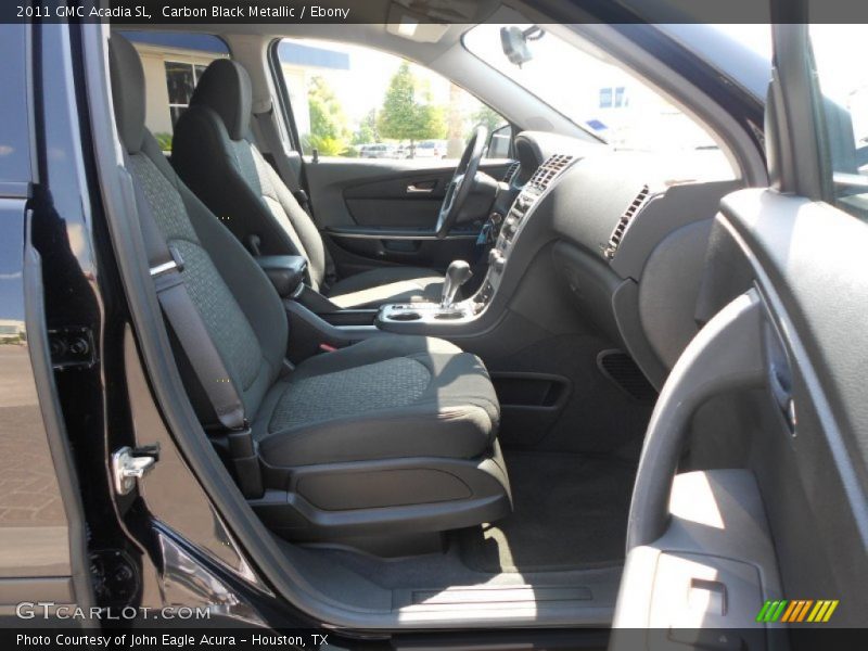 Carbon Black Metallic / Ebony 2011 GMC Acadia SL