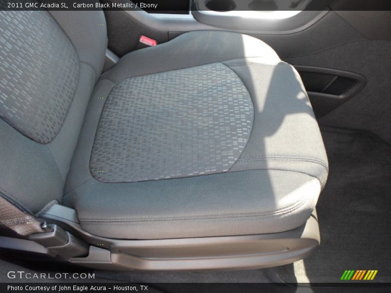 Carbon Black Metallic / Ebony 2011 GMC Acadia SL