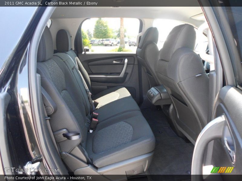 Carbon Black Metallic / Ebony 2011 GMC Acadia SL
