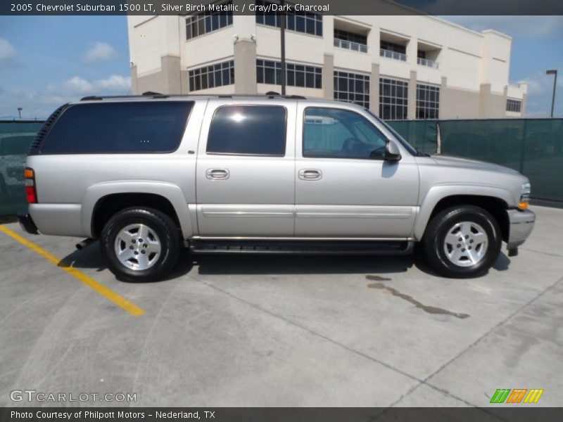 Silver Birch Metallic / Gray/Dark Charcoal 2005 Chevrolet Suburban 1500 LT