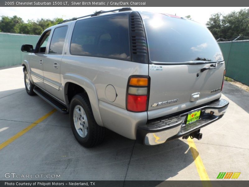 Silver Birch Metallic / Gray/Dark Charcoal 2005 Chevrolet Suburban 1500 LT
