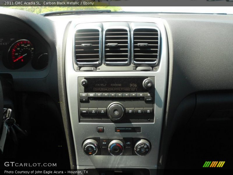 Carbon Black Metallic / Ebony 2011 GMC Acadia SL