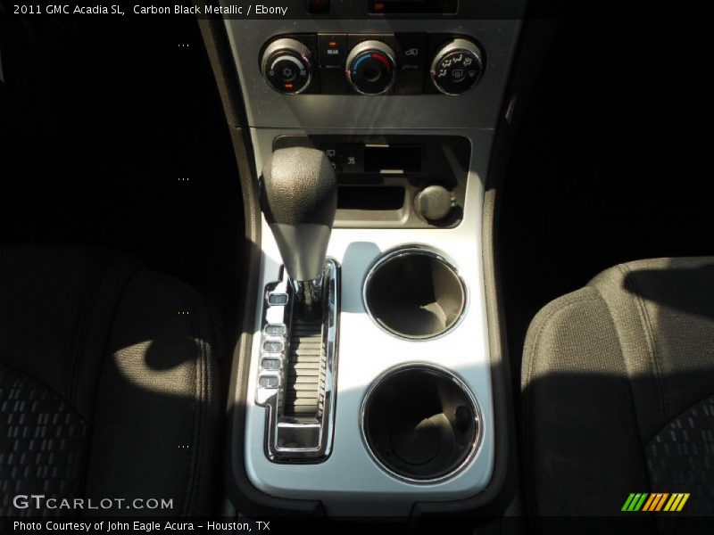 Carbon Black Metallic / Ebony 2011 GMC Acadia SL