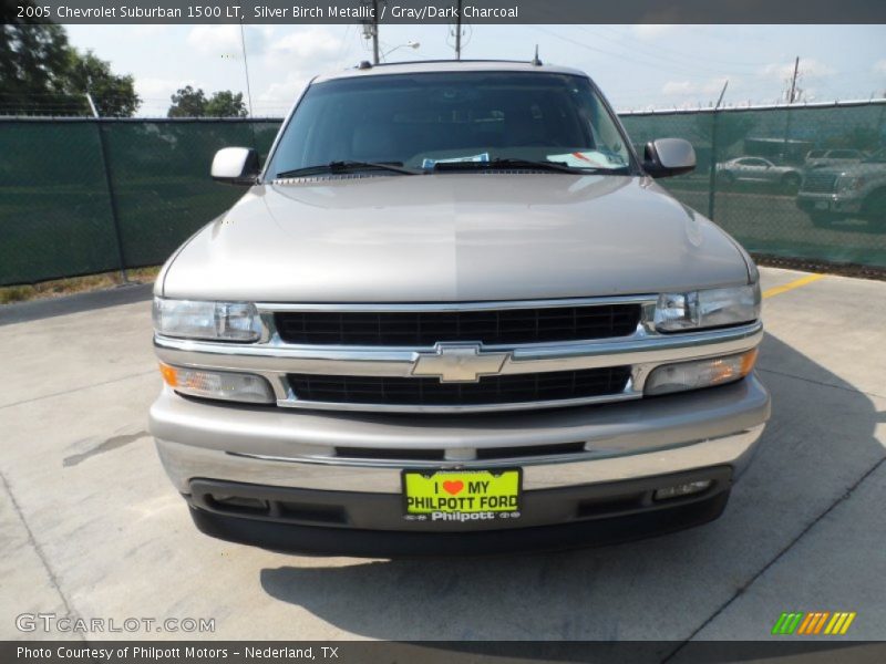 Silver Birch Metallic / Gray/Dark Charcoal 2005 Chevrolet Suburban 1500 LT