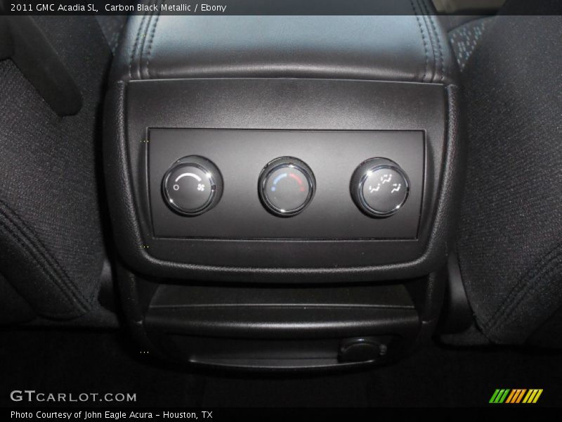 Carbon Black Metallic / Ebony 2011 GMC Acadia SL