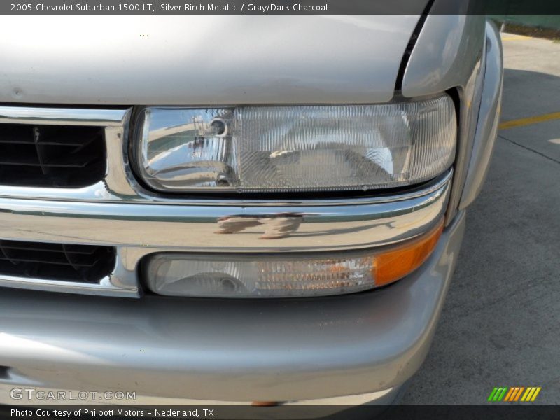 Silver Birch Metallic / Gray/Dark Charcoal 2005 Chevrolet Suburban 1500 LT