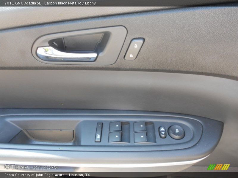 Carbon Black Metallic / Ebony 2011 GMC Acadia SL