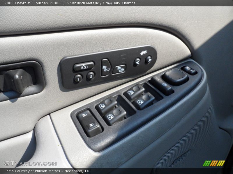 Silver Birch Metallic / Gray/Dark Charcoal 2005 Chevrolet Suburban 1500 LT