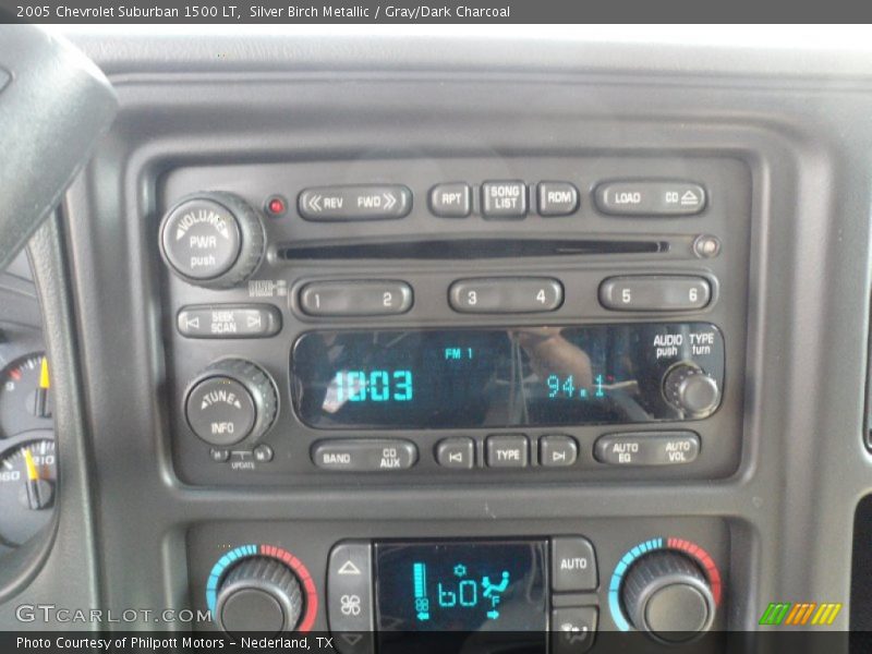 Silver Birch Metallic / Gray/Dark Charcoal 2005 Chevrolet Suburban 1500 LT