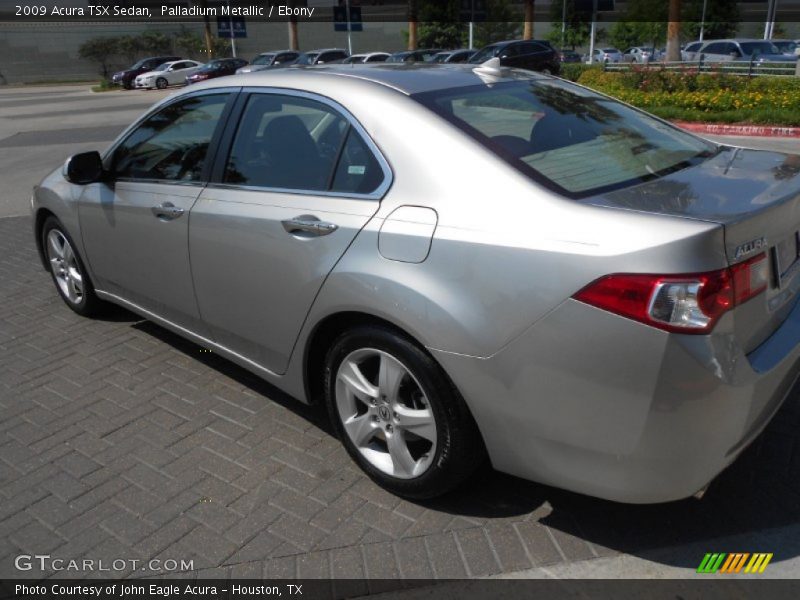 Palladium Metallic / Ebony 2009 Acura TSX Sedan