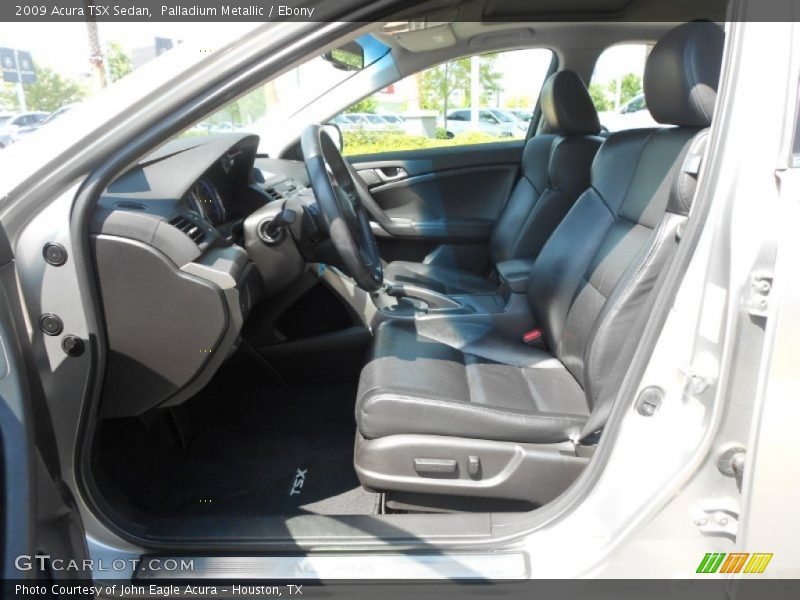Palladium Metallic / Ebony 2009 Acura TSX Sedan