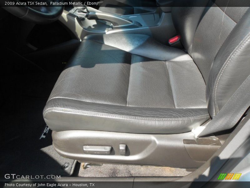 Palladium Metallic / Ebony 2009 Acura TSX Sedan