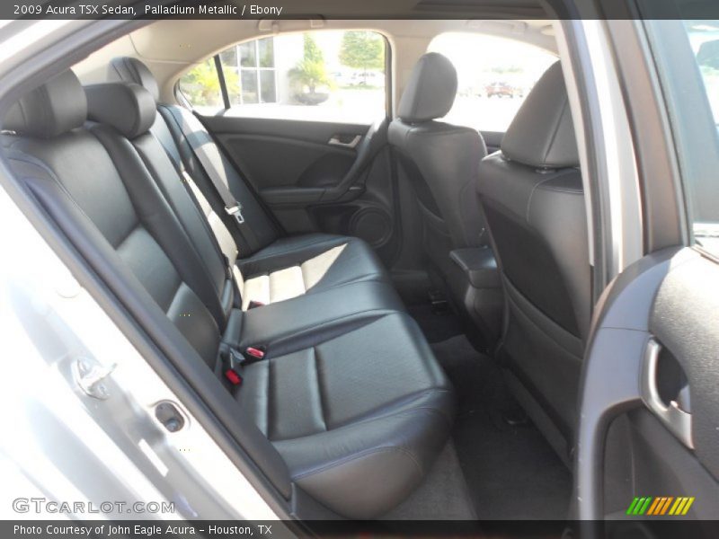 Palladium Metallic / Ebony 2009 Acura TSX Sedan