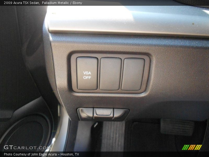 Palladium Metallic / Ebony 2009 Acura TSX Sedan