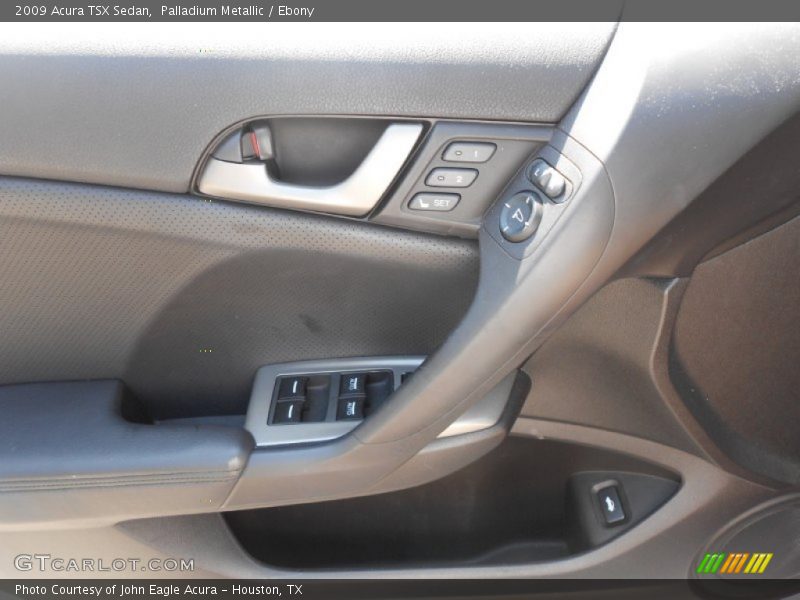 Palladium Metallic / Ebony 2009 Acura TSX Sedan