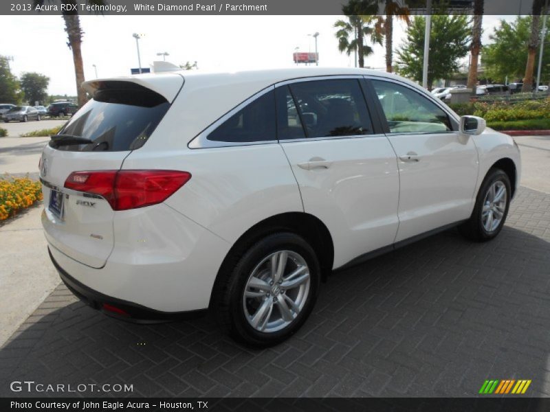 White Diamond Pearl / Parchment 2013 Acura RDX Technology