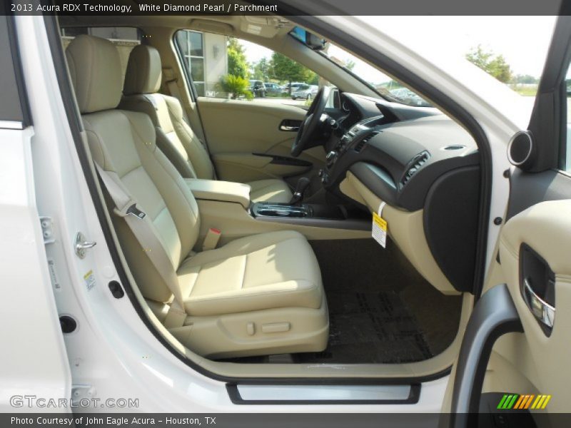 White Diamond Pearl / Parchment 2013 Acura RDX Technology