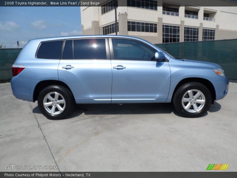 Wave Line Pearl / Sand Beige 2008 Toyota Highlander