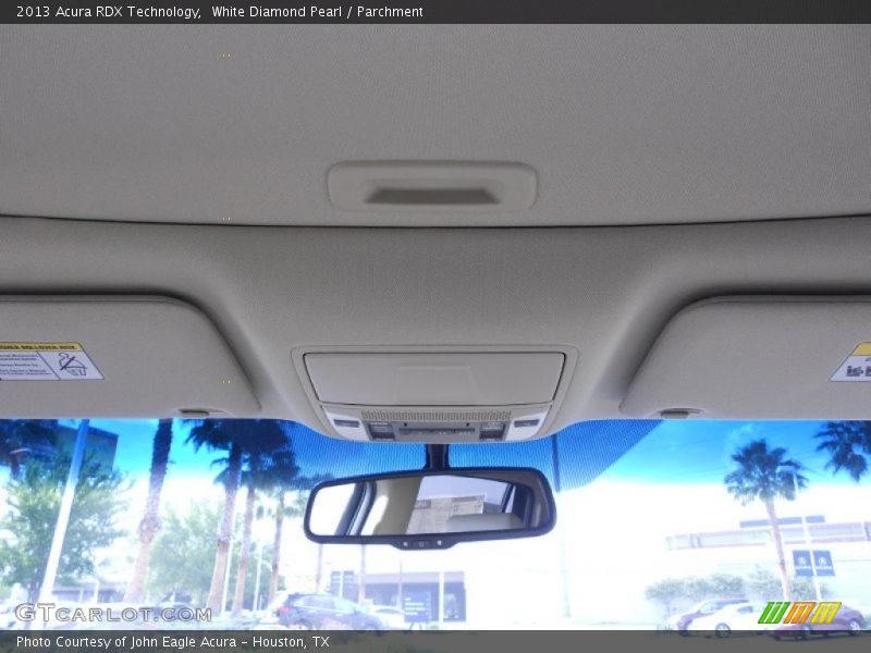 White Diamond Pearl / Parchment 2013 Acura RDX Technology