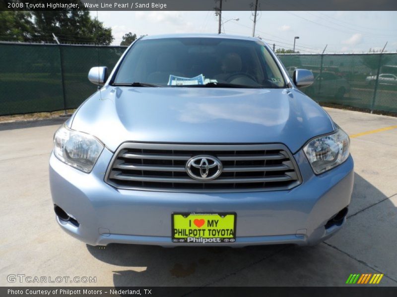 Wave Line Pearl / Sand Beige 2008 Toyota Highlander