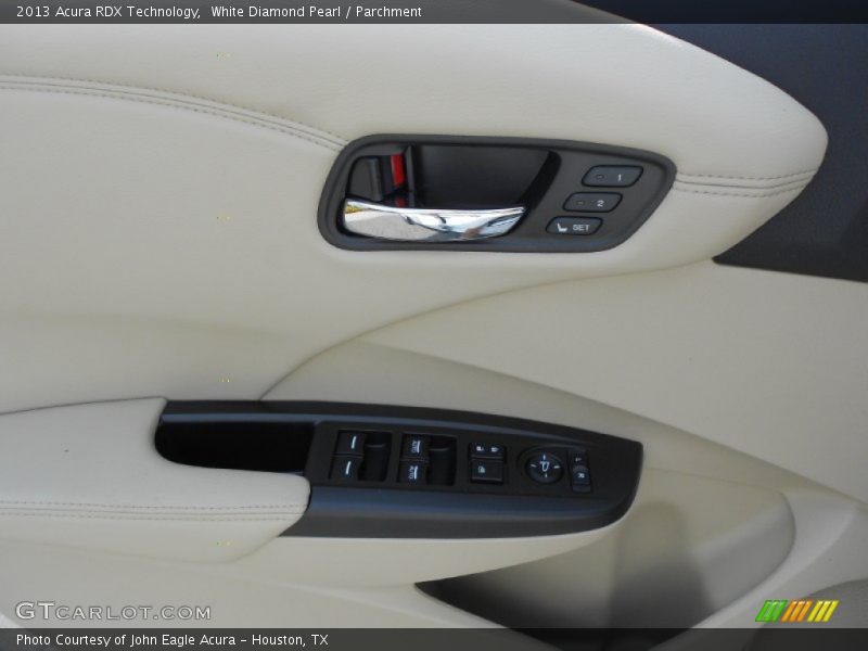 White Diamond Pearl / Parchment 2013 Acura RDX Technology
