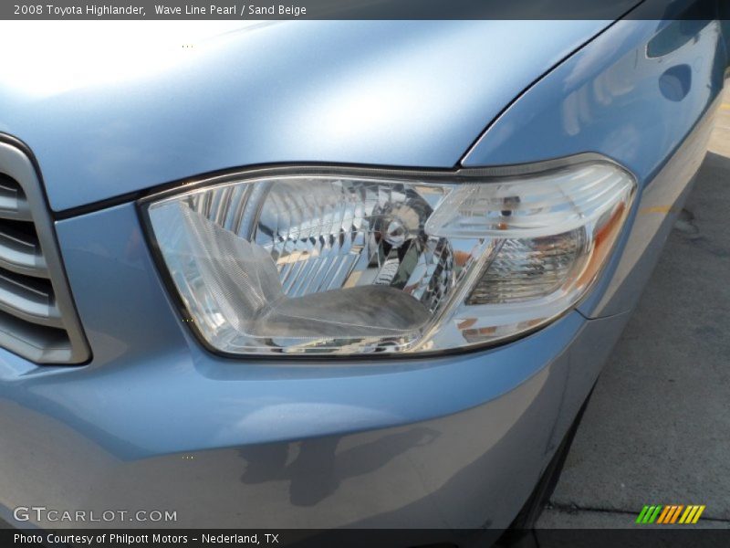 Wave Line Pearl / Sand Beige 2008 Toyota Highlander