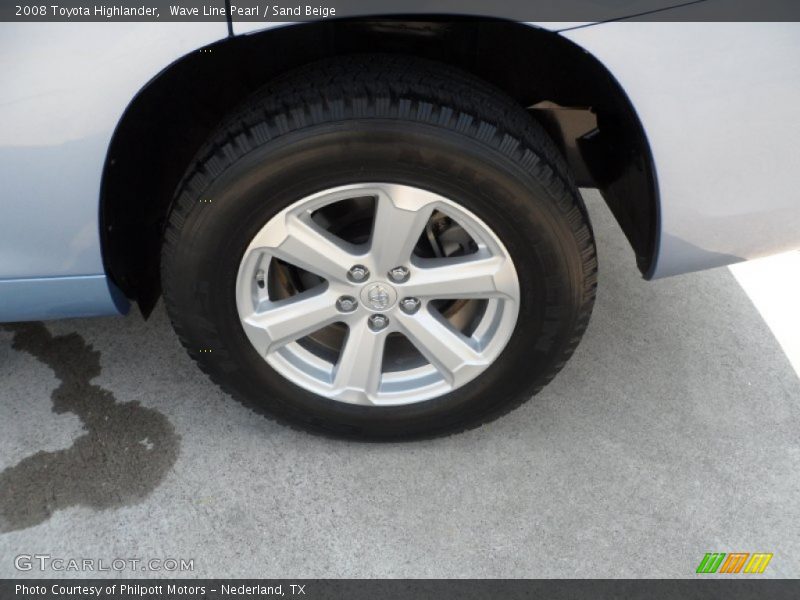 Wave Line Pearl / Sand Beige 2008 Toyota Highlander