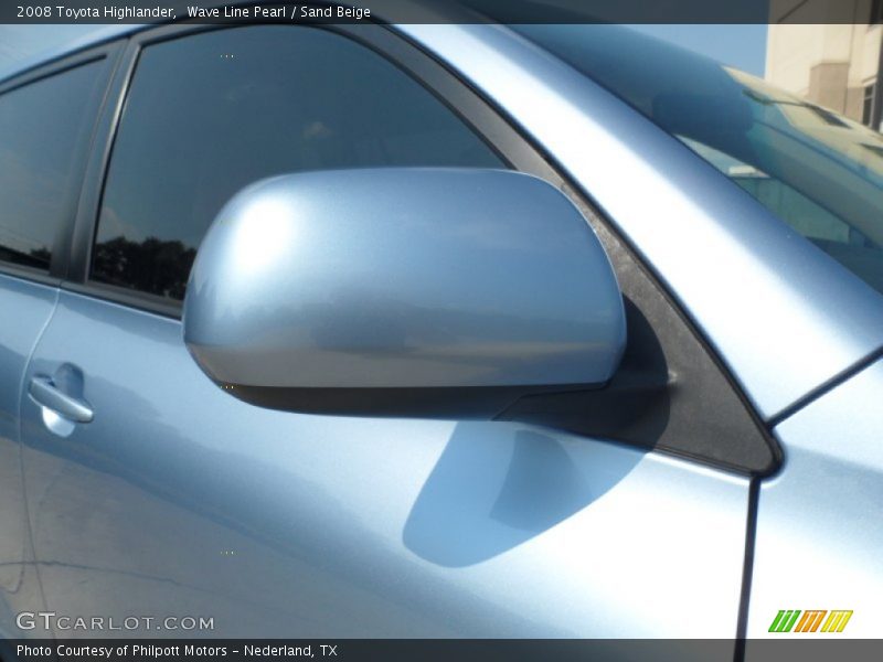 Wave Line Pearl / Sand Beige 2008 Toyota Highlander