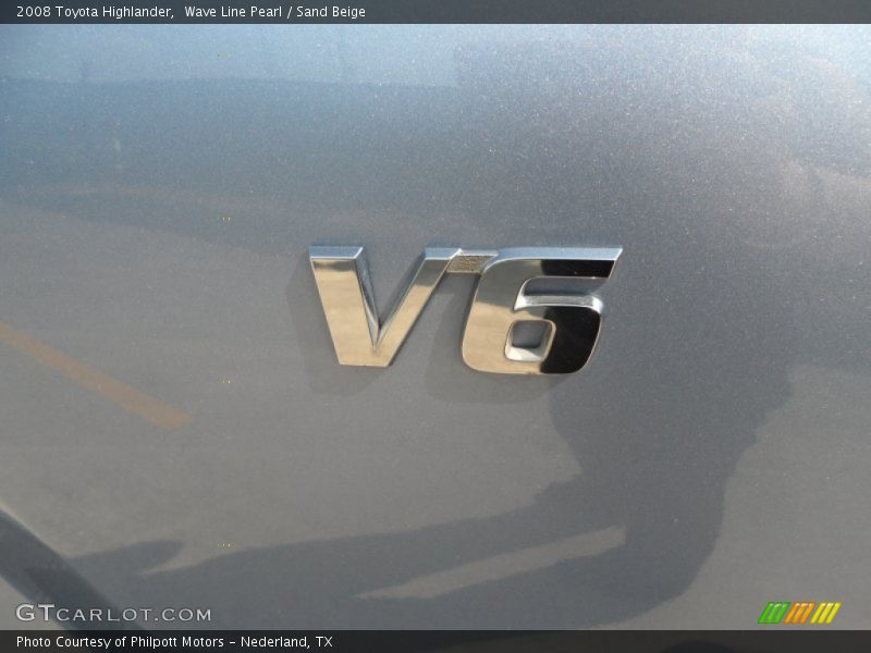 Wave Line Pearl / Sand Beige 2008 Toyota Highlander