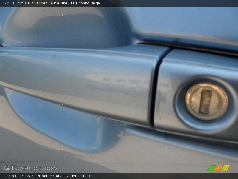 Wave Line Pearl / Sand Beige 2008 Toyota Highlander