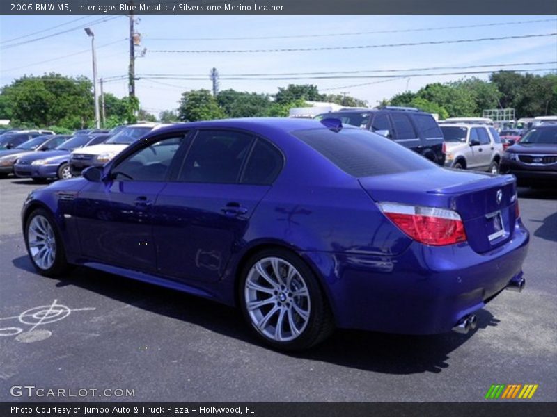 Interlagos Blue Metallic / Silverstone Merino Leather 2006 BMW M5